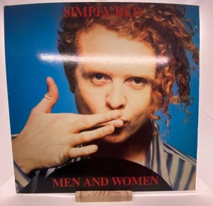 SIMPLY RED - MEN AND WOMEN - ELEKTRA 60727 - VINYL LP - Picture 1 of 5