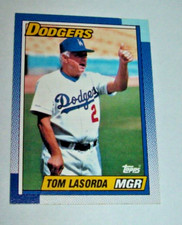 1990 Topps Los Angeles Dodgers Tom Lasorda Card