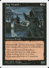 Magic MTG Tradingcard Fifth Edition 1997 Bog Wraith