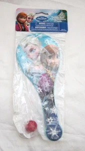 Disney Frozen Anna and Elsa 9.5" Paddle Ball Set-Brand New Factory Sealed!ar2s - Picture 1 of 2