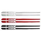 2pcs Black / Red / White Car Side Skirt Body Decals  for All Car Truck SUV