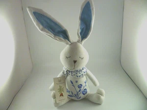 The Farmhouse Rachel Ashwell Hase Kaninchen gewichtet Stofftier saisonale Deko blau - Bild 1 von 6