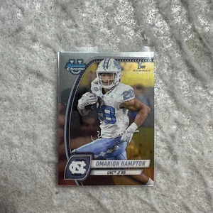 2024 Bowman Chrome 1st Rookie Card Omarion Hampton #198 UNC Tar Heels RC - Bild 1 von 8