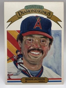1982 Donruss Diamond Kings Reggie Jackson #3 Angels - Picture 1 of 2