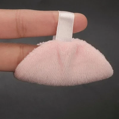  20 stücke einfache lose puder kleine abgerundete make-up pads einfache make-up - Bild 1 von 4