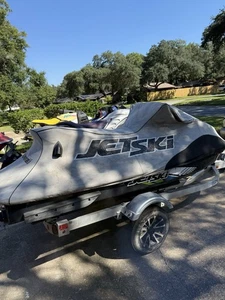 KAWASAKI Ultra 300X LX Cover 2011 - 2013 Silver & Black OEM - Picture 1 of 10