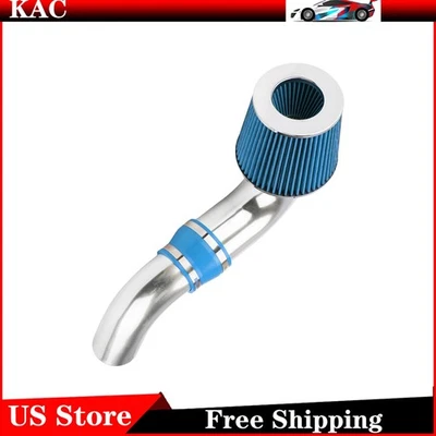 3.5" Cold Air Intake Kit + Blue Filter Fit For 1996-2003 Chevrolet S10 V6 4.3L Foto 1 de 4