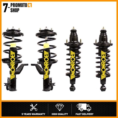 Puntal delantero y trasero Monroe con conjunto de resorte helicoidal para Honda Civic 2001-2005 Foto 1 de 4