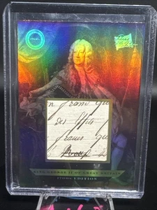 2024 Piezas del Pasado 1700 Rey Jorge II Gran Bretaña Reliquia Manuscrita 216 - Imagen 1 de 2