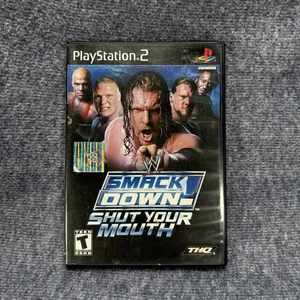Wwe Smackdown - Chiudi la bocca - Sony PlayStation 2. Solo custodia e manuale no gioco - Foto 1 di 3