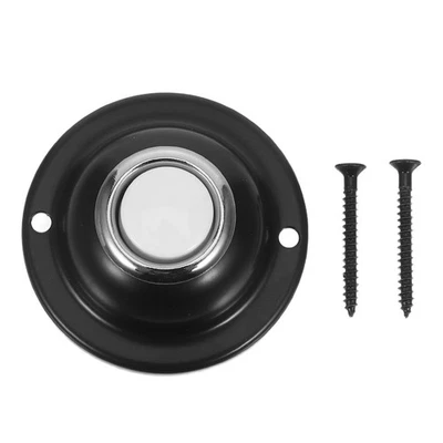  Wired Door Bell Button for House Entry - Small Round Metal Push Button - Image 1 of 4