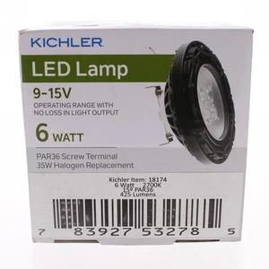 Kichler 18174 12V 6W LED PAR36 Landscape Bulb 2700K 15 Degree Spot - Picture 1 of 5