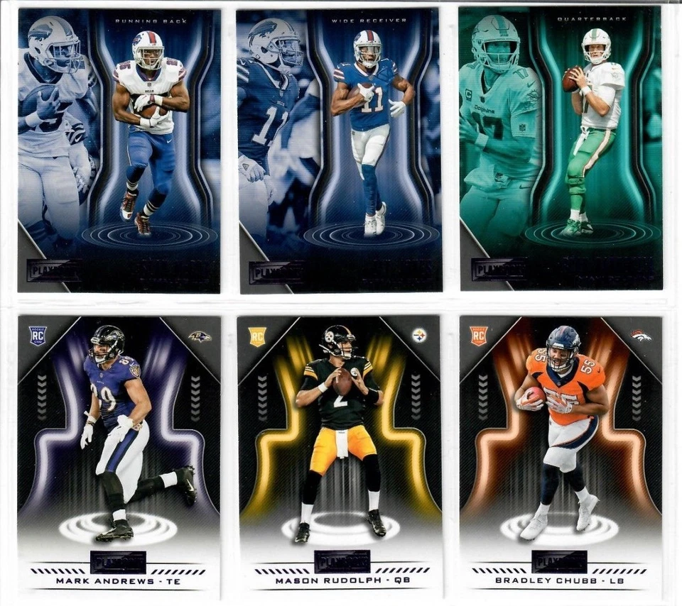 2018 Panini Playbook Football PURPLE BLASTER Exclusive YOU PICK RC JUJU WATT ++ - Image 1 of 1