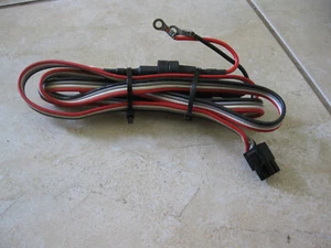 Kenwood Original HF + VHF, DC DOUBLE FUSED heavy duty power cord 6 pin Molex - Zdjęcie 1 z 4