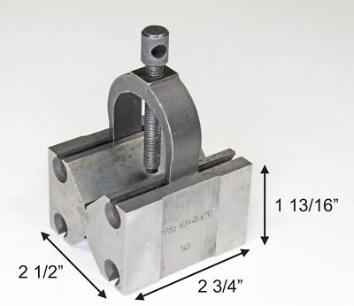 Fowler PPSc 2 3/4" x 2 1/2" x 1 13/16" Shop BLOX V-Block Foto 1 de 4