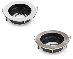 Portafoco Orientable Redondo Empotrado Para Conexión GU10 V-TAC VT-781 - Imagen 1 de 3