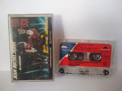 Jean Michel Jarre In Concert Houston Lyon Music Tape (Cassette) Foto 1 de 2