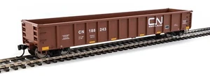 HO Scale - WALTHERS 910-6291 CANADIAN NATIONAL 53' RAILGON Gondola - Picture 1 of 3