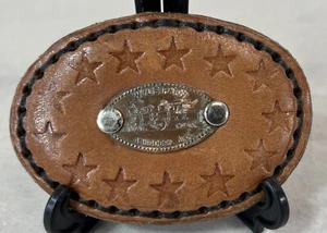 Wylie Park - Aberdeen South Dakota - Centavo de recuerdo - Hebilla de cinturón de cuero - Imagen 1 de 5