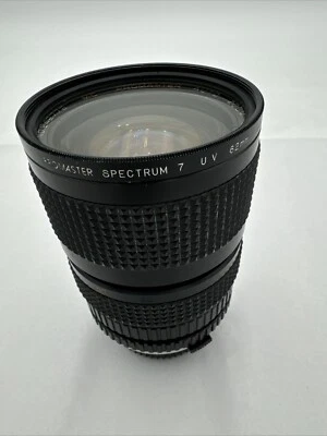 Promaster Spectrum 7 1:3.5~4.5 f=28~80mm Lens W/Filter AUTO Macro Zoom Japan OM - Image 1 of 4
