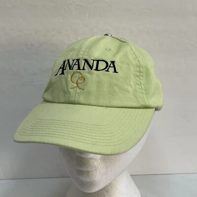 Ananda Hat Cap Strapback Green Adjustable Mens Foto 1 de 4