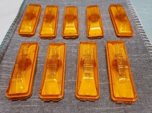 9 MARCADORES LATERALES ÁMBAR UNIVERSALES, LUCES DE SEPARACIÓN LÍNEA DELGADA TOTALMENTE NUEVOS. 👑U-SAVE � - Imagen 1 de 6