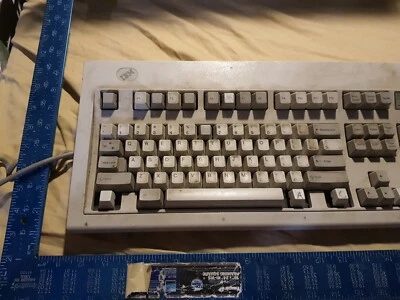 IBM Model M 1391401 Mechanical Spring Click Reflex Keyboard 1992 Tested Works - Image 1 of 4