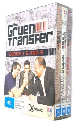 The Gruen Transfer Series 1 2 3 Box Set 6 DVD ABC Region 4 Brand New Sealed - Image 1 of 4