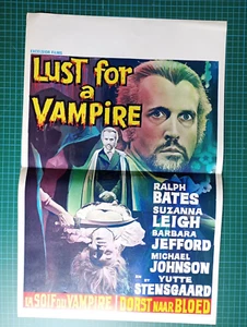Lust for a Vampire (1971) Hammer - Yutte Stensgaard - 13.75" x 21" Belgian - Picture 1 of 3