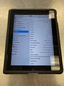 Apple iPad 1st Gen. 32GB, Cellular (AT&T), 9.7in - Black with Case Bundle - Afbeelding 1 van 2