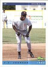 1993 Utica Blue Sox Classic/Best #10 J.J. Johnson
