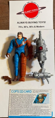 1988 Officer Bowser & Blitz C.O.P.S. N' Crooks Vintage Hasbro COPS Figure Cover