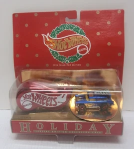 1996 Hot Wheels Holiday Collector Edition - Blue NOMAD / Special Red Case Neu in OVP - Bild 1 von 6