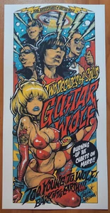 Rockin Jelly Bean Two Decades of Guitar Wolf POSTER "Promotion Use Only" Art - Bild 1 von 7