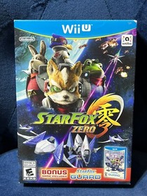 Star Fox Zero + Bonus StarFox Guard US NTSC Release WiiU Wii U - NEW