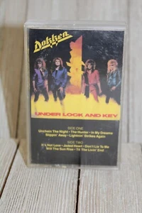 Dokken Under Lock and Key Hard Rock Heavy Metal Cassette Tape Elektra Records - Picture 1 of 6