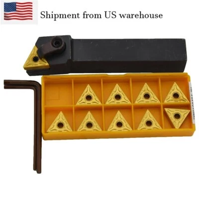 ZHOUZIMI New Holder + TNMG332 TNMG160408 Carbide Inserts MTJNR1616H16 Lathe Turning Tool