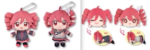 Kasane Teto Nesoberi Big Plush doll & Nuipurike Osuwari plush mascot set - Picture 1 of 7