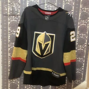 Las Vegas Golden Knights #29 Marc-Andre Fleury Hockey Jersey Men's Size L Large - Picture 1 of 6