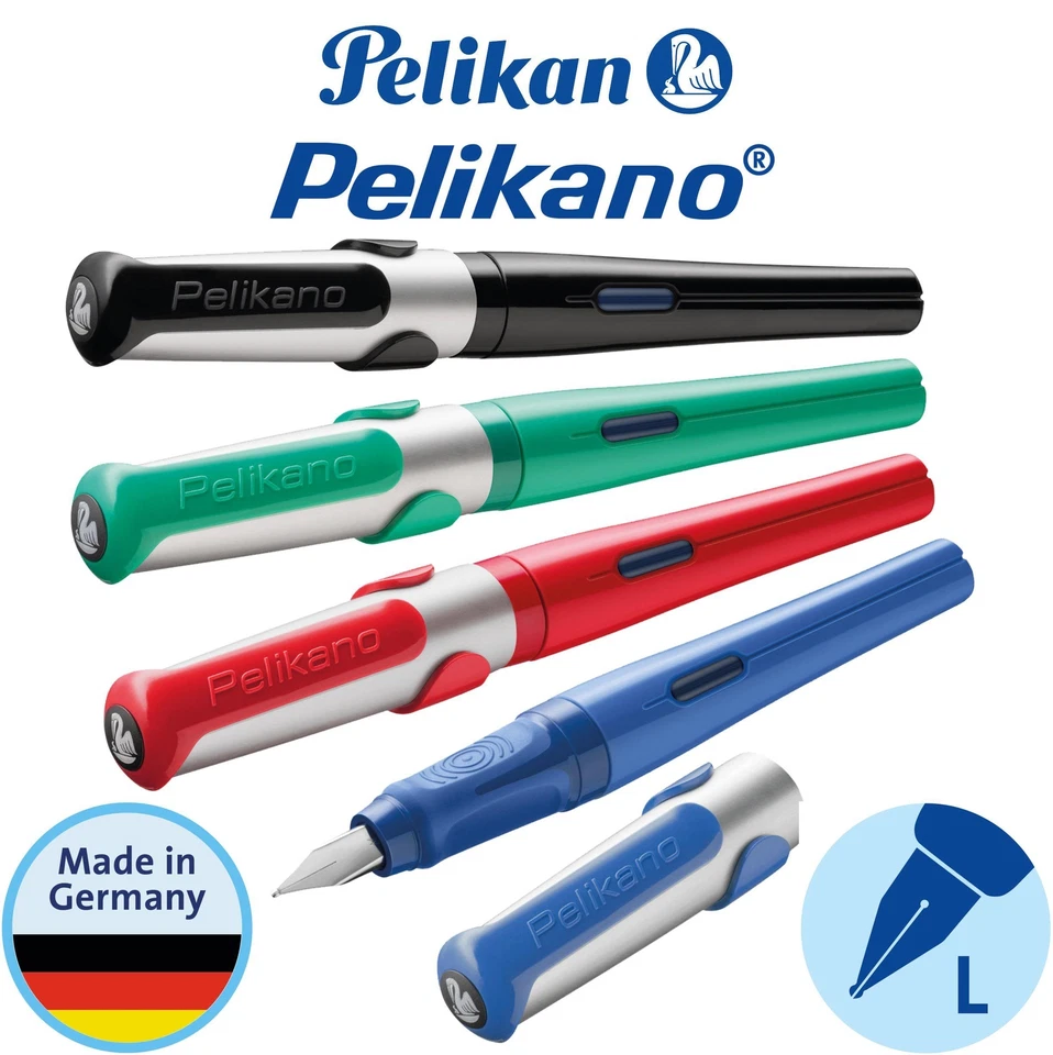 Pelikan Füller Pelikano Feder L für Linkshänder Blister