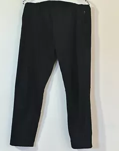 Pantalone sportivo uomo piccolo pile tecnico nero - Foto 1 di 4