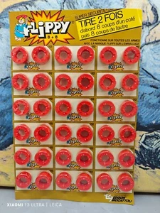 224 Colpi 8 8 Caps Doppia Faccia Flippy American All Model Edison Giocattoli - Foto 1 di 11