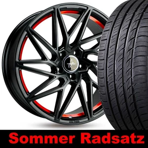 19" ABE Keskin KT20 Sommerräder B-Red 225/35 Reifen für Audi TT Roadtster 8J - Bild 1 von 3