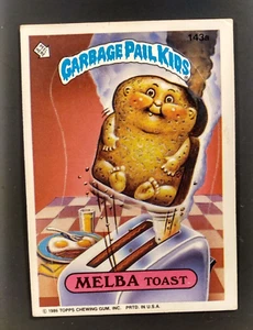 Garbage Pail Kids Series 4 1986 #143a Melba Toast - Picture 1 of 2
