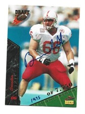 Brenden Stai AUTOGRAPH Nebraska Cornhuskers 1995 Signature Rookies AUTO Football