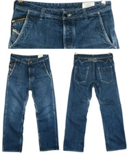 DIESEL PHEYO Wash 008IL Loose Straight Mens Jeans Size W30 L29