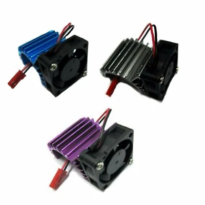 380 Motor Aluminum Heatsink Cooling Fan for 1/16 HSP03301 RC 1:16 Car Truck Bugg - Image 1 of 4