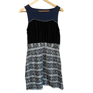 Moulinette Soeurs Etuikleid Anthropologie Größe 4 blau - Bild 1 von 16