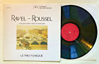 LP RAVEL ROUSSEL Trios Piano Violon Violonvcelle TRIO TCHÈQUE Chant du Monde