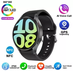 Smart Watch 6 Men Women Fitness Tracker Sport Watches - Picture 1 of 5